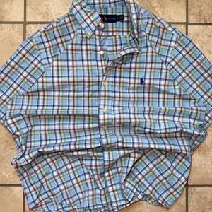 Ralph Lauren Short Sleeve Dress Shirt - Size M